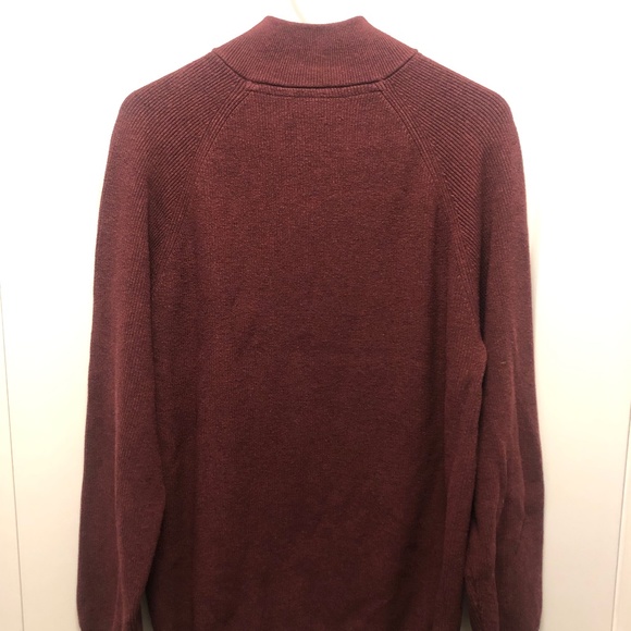 3/4 Zip Sweater Fall Winter Style Men's Fashion Zip-Up XL Aspen - Picture 3 of 4